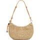Τσάντα Desigual Half Logo Raffia