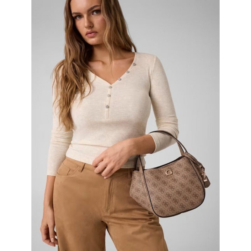 Τσάντα Guess Coleen Logo Τσάντα Guess Coleen Logo